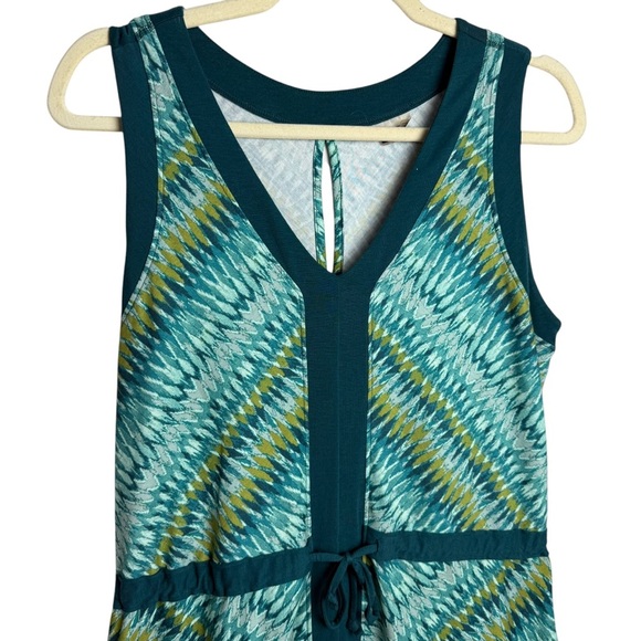 Marmot Women's Remy Geometric Print Lightweight Casual Knit Dress Size Medium - Picture 4 of 8